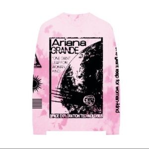 (READ DESC) Ariana Grande NASA Tie-Dye crewneck